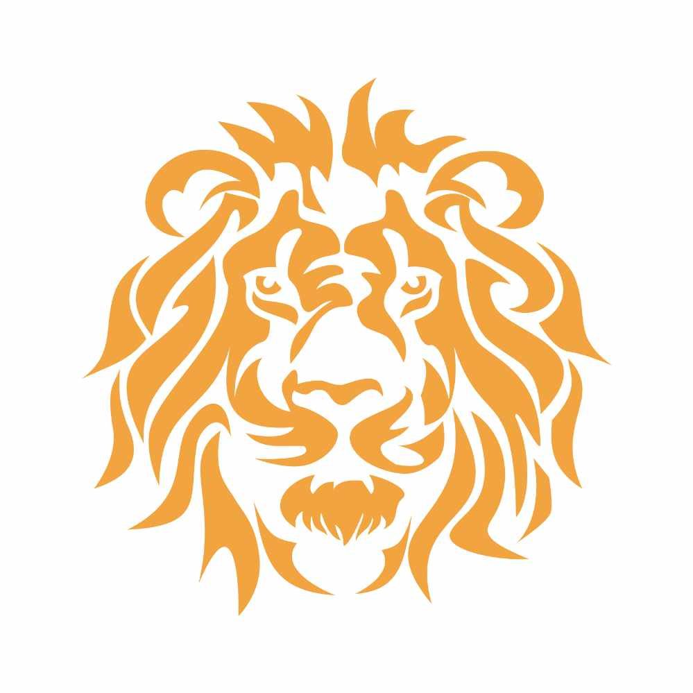 The icon logo of the Impact Actual Lion in orange
